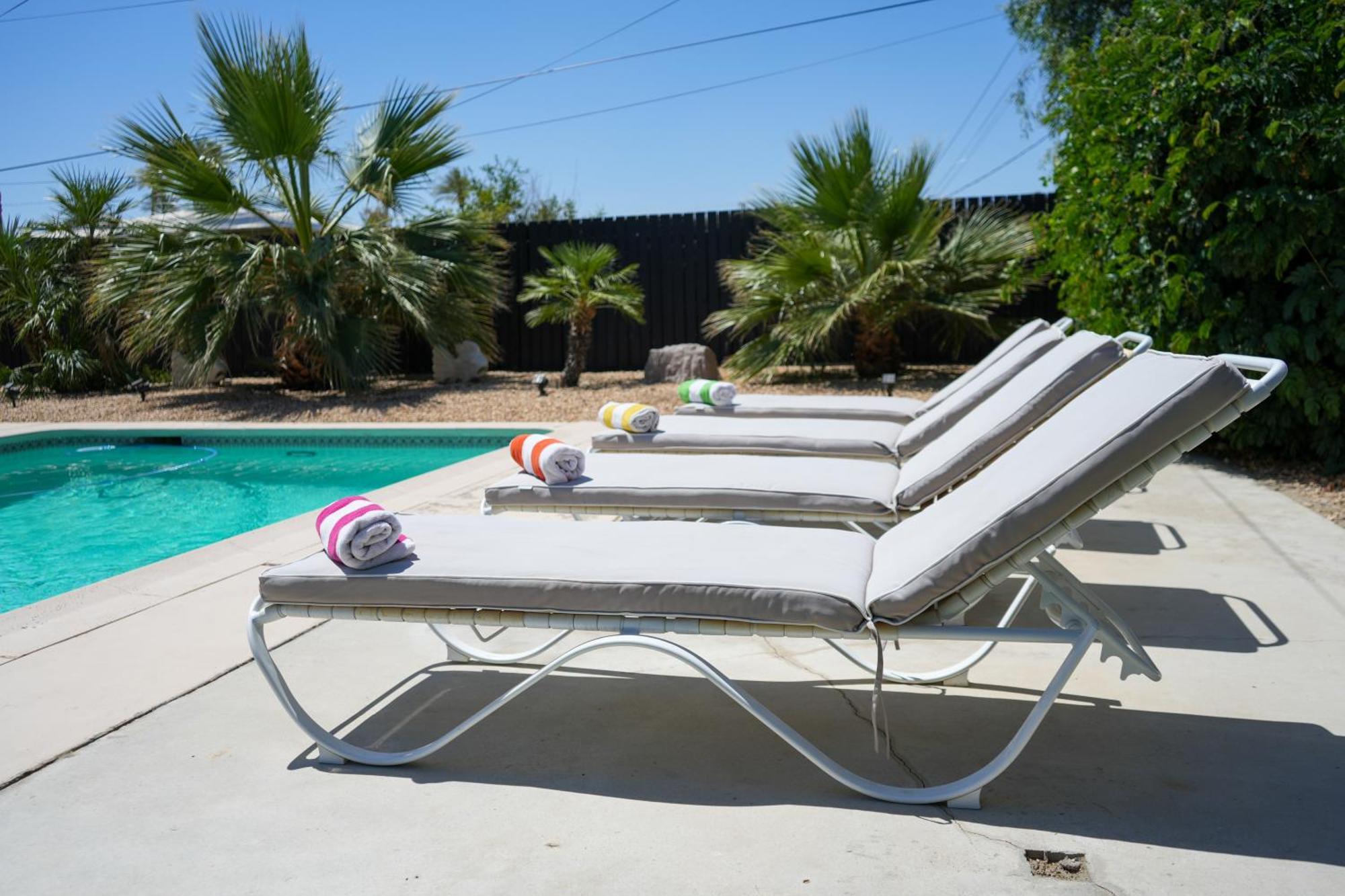 The Pink Cactus - Desert Retreat - Luxe Pool, Golf & Game Room อินดิโอ ภายนอก รูปภาพ